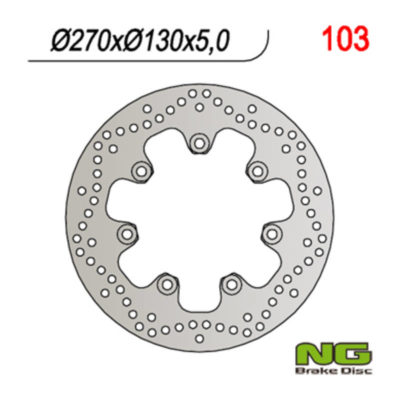 Disque de freins NG Brake Disc 270/130/5mm (7 trou)