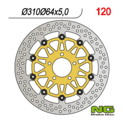 Disque de freins NG Brake Disc 310/64/5mm (5 trou)