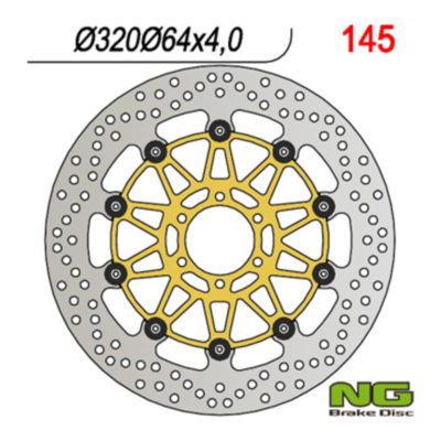 Disque de freins NG Brake Disc 320/64/4mm (6 trou)