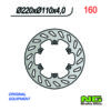 Disque de frein NG Brake Disc 220/110/4mm (6 trou)