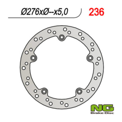 Disque de freins NG Brake Disc 276/174.5/5mm (5 trou)