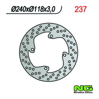 Disque de freins NG Brake Disc 240/118/3mm (4 trou)