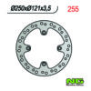 Disque de freins NG Brake Disc 250/121/3.5mm (4 trou)