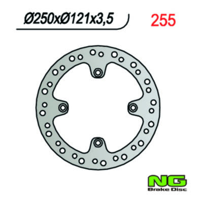 Disque de freins NG Brake Disc 250/121/3.5mm (4 trou)