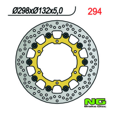 Disque de freins NG Brake Disc 298/132/5mm (6 trou)