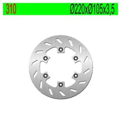 Disque de freins NG Brake Disc 220/105/3.5mm (6 trous)