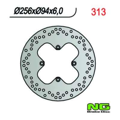 Disque de freins NG Brake Disc 256/94/6mm (4 trou)
