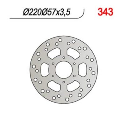 Disque de freins NG Brake Disc 220/57/3.5mm (6 trou)