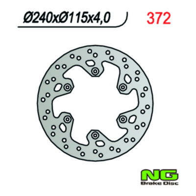 Disque de freins NG Brake Disc 240/115/4mm (6 trou)