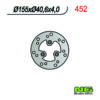 Disque de freins NG Brake Disc 155/40.6/4mm (3 trou)