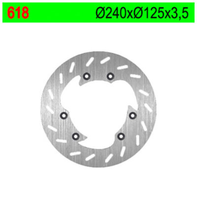 Disque de freins NG Brake Disc 240/125/3.5mm (6 trous)
