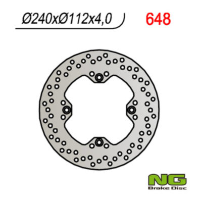 Disque de freins NG Brake Disc 240/112.1/4mm (4 trou)
