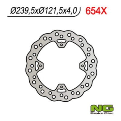 Disque de freins NG Brake Disc 240/121.5/4mm (4 trou)