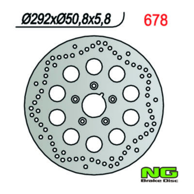 Disque de freins NG Brake Disc 292/50/5.8mm (5 trou)