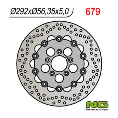 Disque de freins NG Brake Disc 292/56/5mm (5 trou)