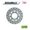 Disque de frein NG Brake Disc 220/86/3.5mm (6 trou)