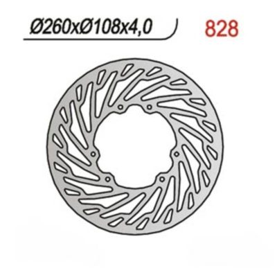 Disque de freins NG Brake Disc 260/108/4mm (6 trou)