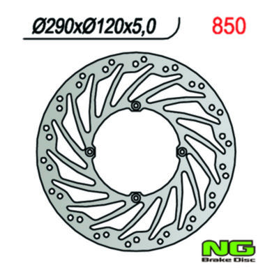 Disque de freins NG Brake Disc 290/120/5mm (4 trou)