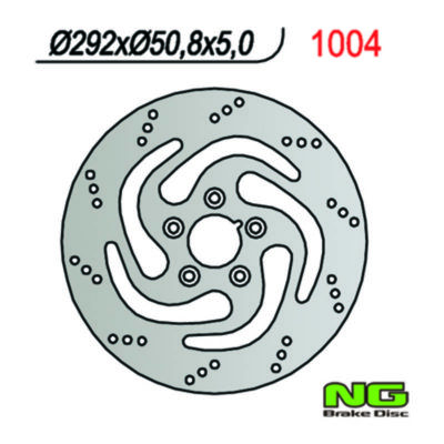 Disque de freins NG Brake Disc 292/50/5mm (5 trou)