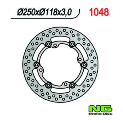 Disque de freins NG Brake Disc 250/118/3mm (4 trou)