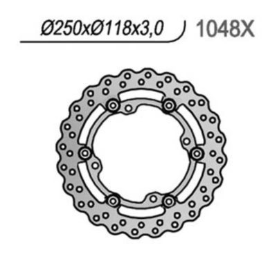 Disque de freins NG Brake Disc 250/118/3mm (4 trou)