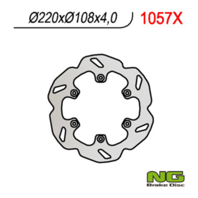 Disque de freins NG Brake Disc 220/108/4mm (6 trou)