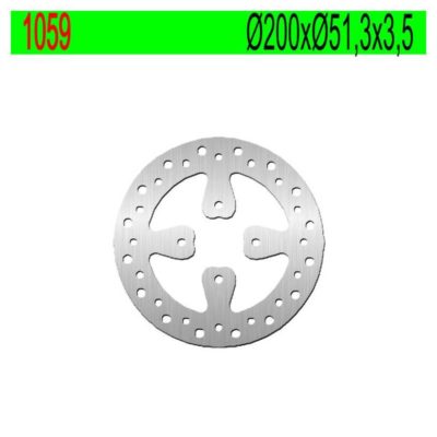 Disque de freins NG 200/51/3.5mm 4 trous