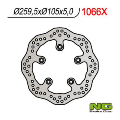 Disque de freins NG Brake Disc 260/105/5mm (5 trou)