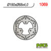 Disque de freins NG Brake Disc 190/68/4mm (3 trou)