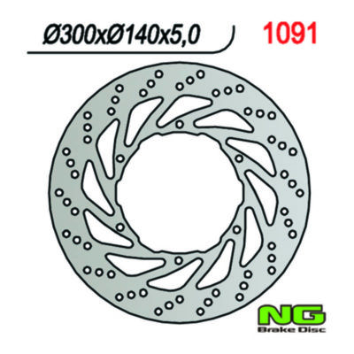 Disque de frein NG Brake Disc 300/140/5mm (6 trou)