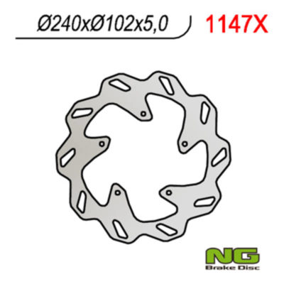 Disque de freins NG Brake Disc 240/102/4mm (5 trou)