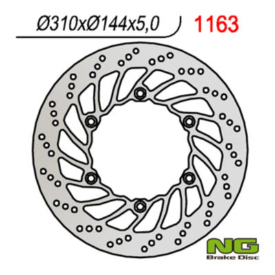 Disque de freins NG Brake Disc 310/144/5mm (6 trou)