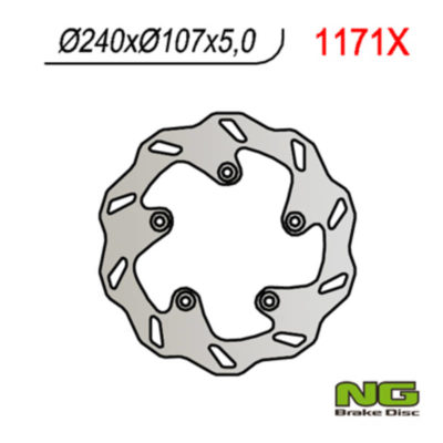 Disque de freins NG Brake Disc 240/107/5mm (5 trou)