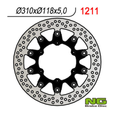 Disque de freins NG Brake Disc 310/118/5mm (6 trou)