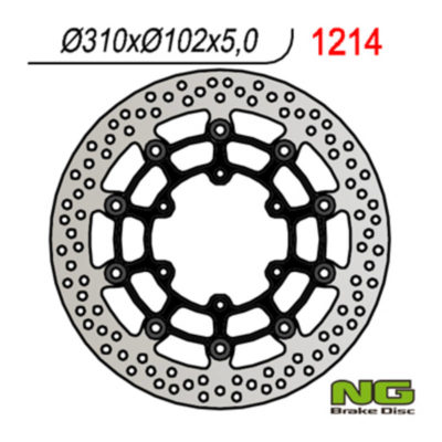 Disque de freins NG Brake Disc 310/102/5mm (6 trou)