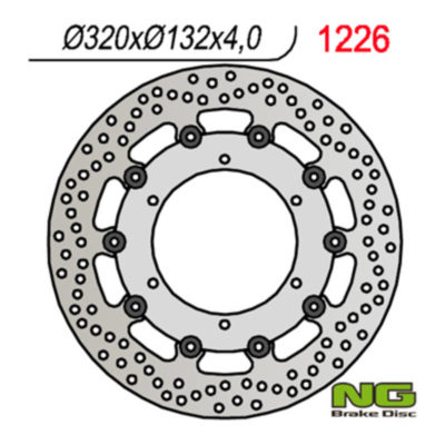 Disque de freins NG Brake Disc 320/132/4mm (6 trou)