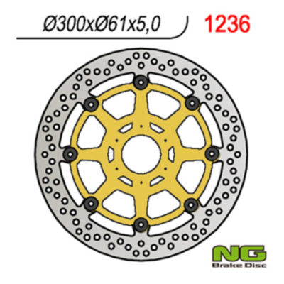Disque de freins NG Brake Disc 300/61/5mm (6 trou)