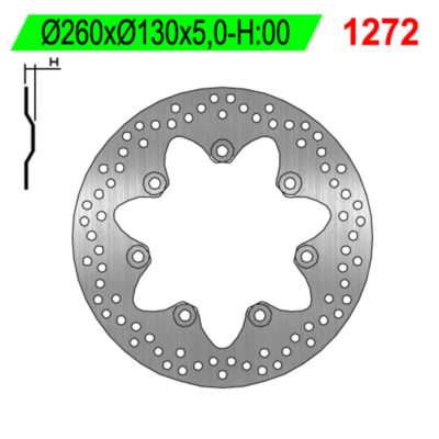 Disque de freins NG Brake Disc 260/130/5mm (7 trou)