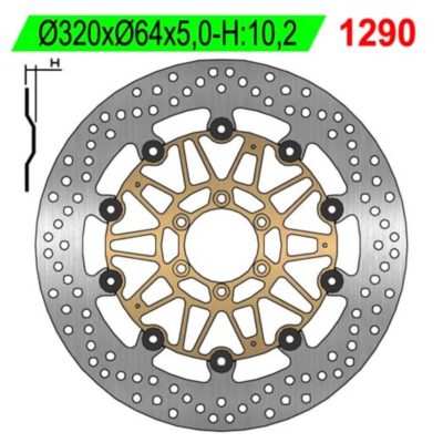 Disque de freins NG Brake Disc 320/64/5mm (6 trou)