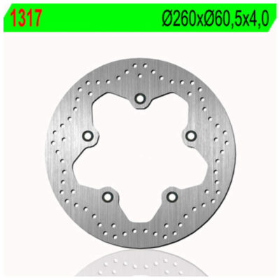 Disque de freins NG Brake Disc 260/120/5mm (5 trou)