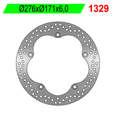Disque de freins NG Brake Disc 276/171/6mm (5 Loch)