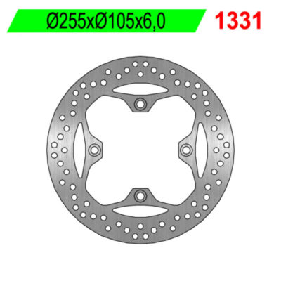 Disque de freins NG Brake Disc 255/105/6mm (4 trou)