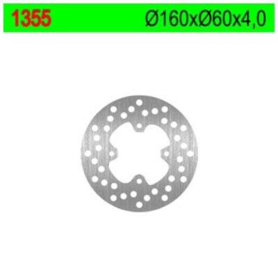 Disque de freins NG Brake Disc 160/60/4mm (4 Loch)