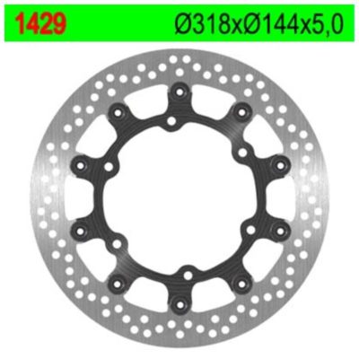 Disque de freins NG Brake Disc 318/144/5mm (6 trou)