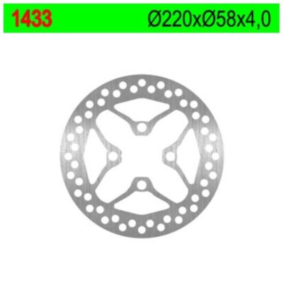 Disque de freins NG Brake Disc 220/58/4mm (4 trou)