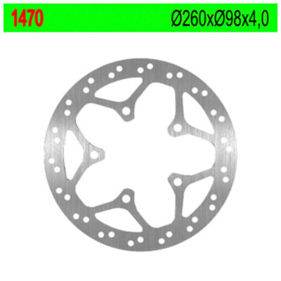 Disque de frein NG Brake Disc 260/98/4mm (5 trou)