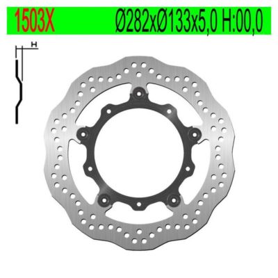 Disque de freins NG Brake Disc 282/133/5mm (5 trous)