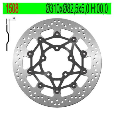 Disque de freins NG Brake Disc 310/82.5/5mm (5 trous)