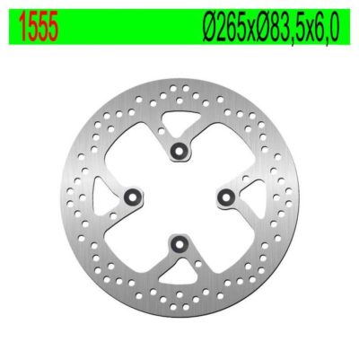 Disque de freins NG Brake Disc 265/83.5/6mm (4 trous)