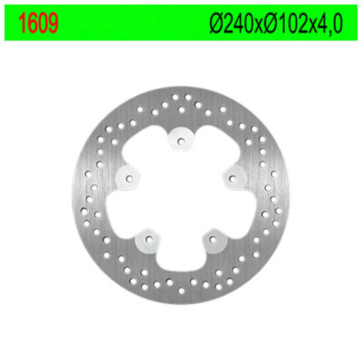 Disque de freins NG Brake Disc 240/102/4mm 5 trous
